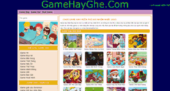 Desktop Screenshot of gamehayghe.com