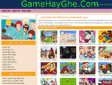 Tablet Screenshot of gamehayghe.com